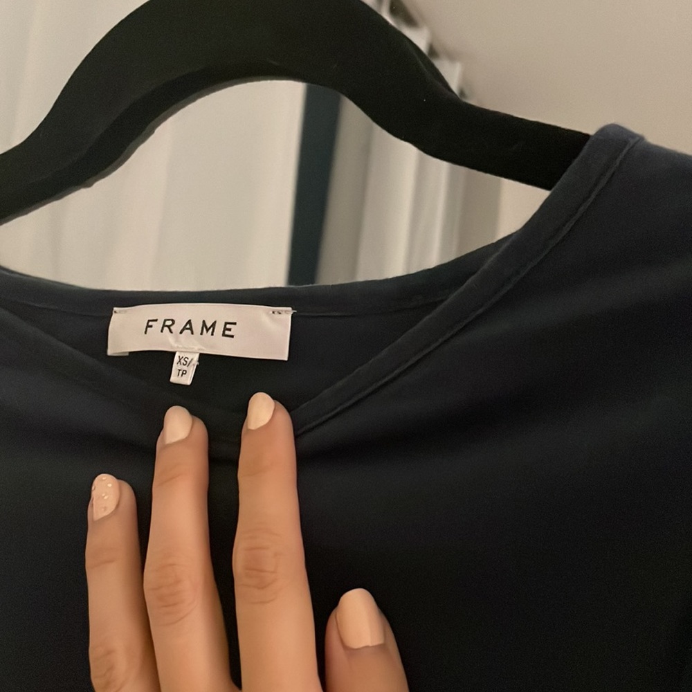 Frame Navy Tee - Picture 2 of 4